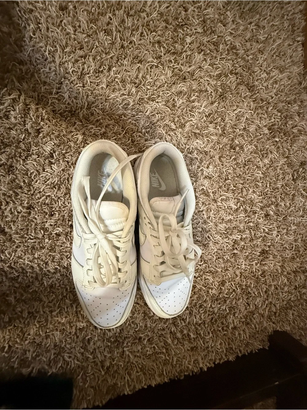 Nike Women’s Low-Top Sneakers in Cream/Off-White